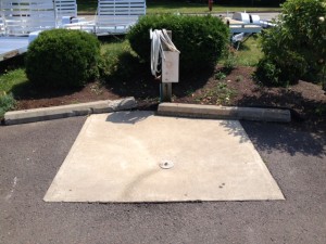 Free dump station available 24/7